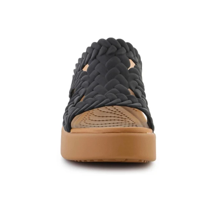 Žabky Crocs Brooklyn Woven Slide Heel W 209979-001 Žabky Crocs Brooklyn Woven Slide Heel W 209979-001