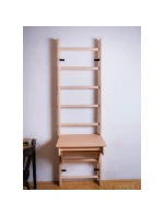 DŘEVĚNÝ ŽEBŘÍK S LAVIČKOU 112