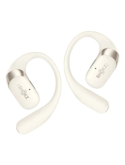 Bezdrátová sluchátka Shokz OpenFit 2 béžová