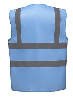 Yoko HVW 100 Hi-Vis bezpečnostní vesta 79.W100 sky blue Yoko HVW 100 Hi-Vis bezpečnostní vesta 79.W100 sky blue