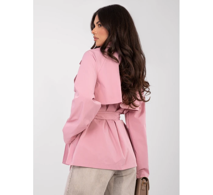 Kabát IT CZ FL10069.65 světle růžový