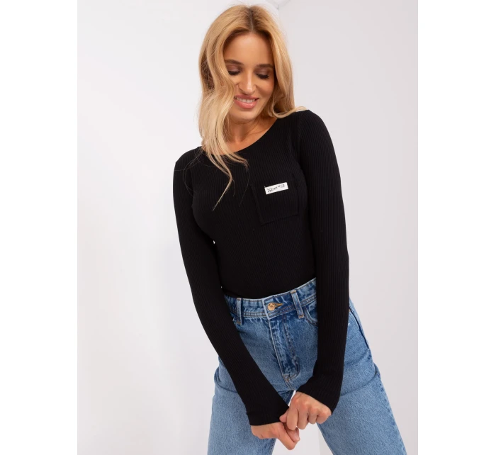 Bluzka RV BZ model 18955332 czarny - FPrice Bluzka RV BZ model 18955332 czarny - FPrice