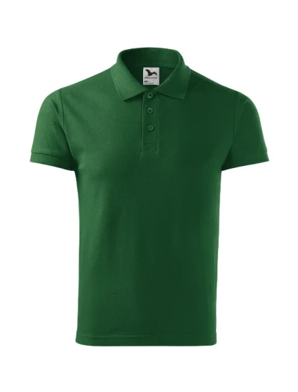 Cotton Heavy polokošile pánská lahvově zelená Cotton Heavy polokošile pánská lahvově zelená