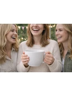 Personalizovaný MEGA XXL keramický hrnek 1000 ml - Protože [doplň si sám] není prdel