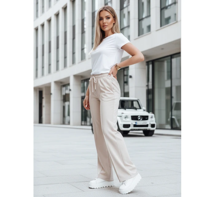 Dámské tepláky DRESSANIK light beige FashionStreet UY2702