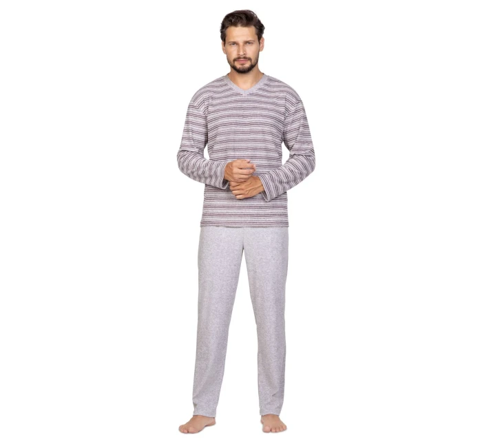 Pánské pyžamo 589 brown - REGINA