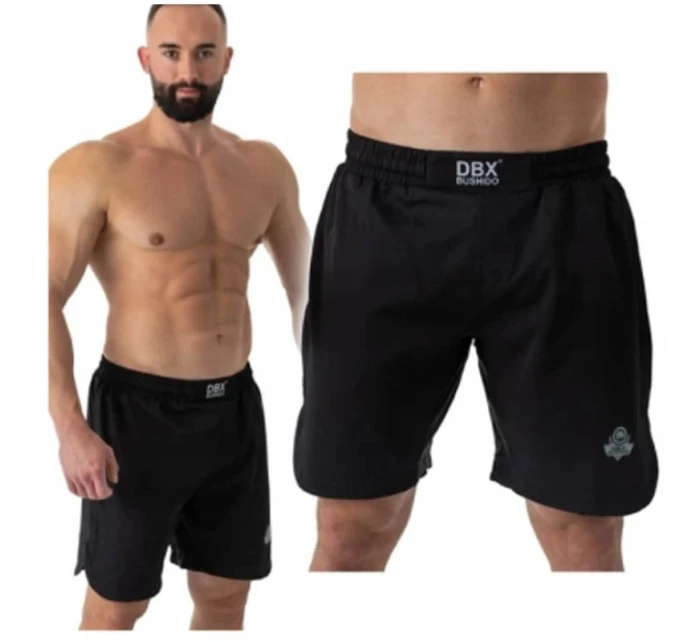 Šortky Bushido MMA Shorty Training Shorts Black S