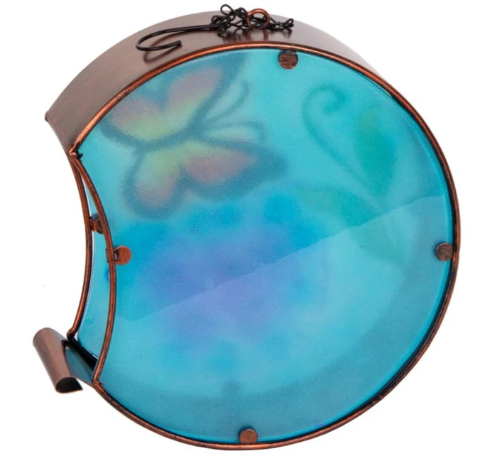 ZAHRADNÍ DEKORACE 22,5x8x22 cm Závěsný lampión na zeď