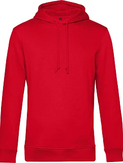 B&C Inspire Hooded_° Pánská mikina s kapucí 01.U33B red