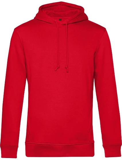 B&C Inspire Hooded_° Pánská mikina s kapucí 01.U33B red B&C Inspire Hooded_° Pánská mikina s kapucí 01.U33B red