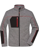 JN Dámská pletená fleecová bunda 02. carbon model 22532545 - Daiber JN Dámská pletená fleecová bunda 02. carbon model 22532545 - Daiber