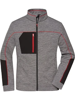 JN Dámská pletená fleecová bunda 02. carbon model 22532545 - Daiber