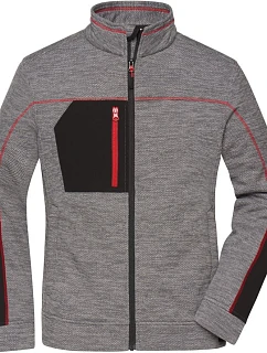 JN Dámská pletená fleecová bunda 02. carbon model 22532545 - Daiber