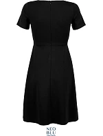 NEOBLU Camille Šaty s krátkým rukávem 24.3171 deep black NEOBLU Camille Šaty s krátkým rukávem 24.3171 deep black