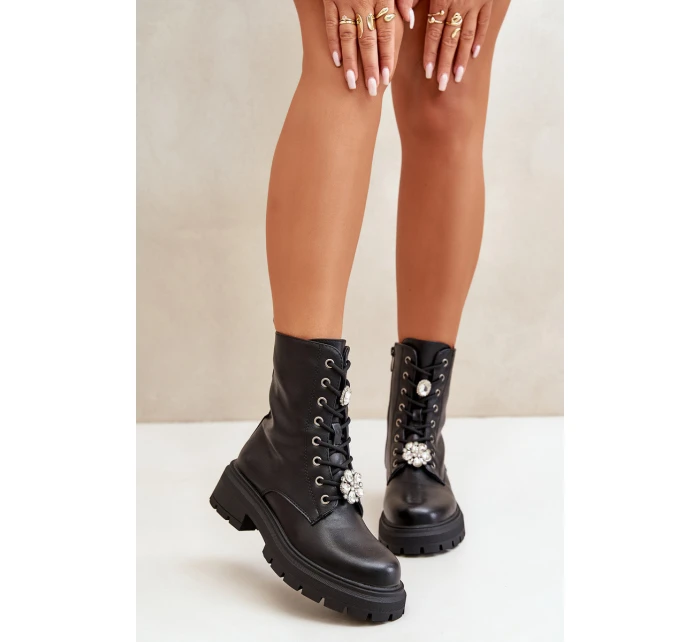 Dámské Eko Kožené Pracovní Boty S Černé model 21670252 - Boto Dámské Eko Kožené Pracovní Boty S Černé model 21670252 - Boto