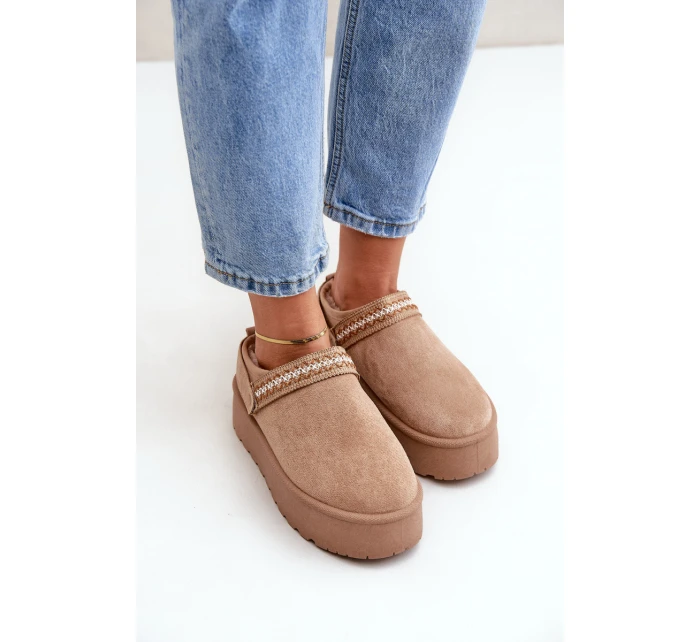 Sněhule S Dekorativním Béžové model 21681025 - Boto