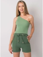 Šortky DHJ SN 13260.38P khaki Šortky DHJ SN 13260.38P khaki