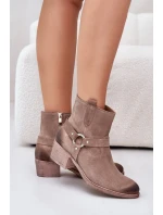 Boty na podpatku  model 201176 Step in style