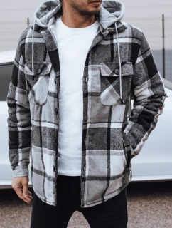 Pánská bunda s kapucí černá FashionStreet TX4958