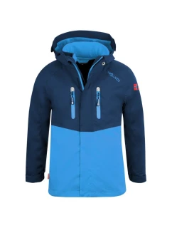 Dětská zimní bunda Kids 3v1 Jacket bunda do deště s kapucí modrá model 21351217 - Trollkids
