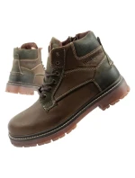 Mid pánské boty boots smart leather green brown model 21420822 - Wrangler Mid pánské boty boots smart leather green brown model 21420822 - Wrangler