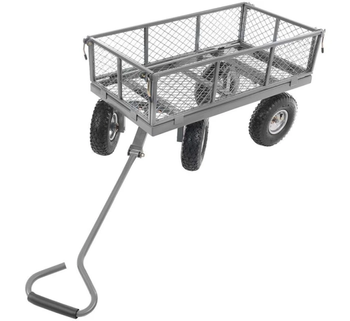 ZAHRADNÍ VOZÍK S PŘÍVĚSEM NA KOLEČKÁCH 270 KG