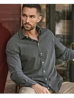Tee Jays TJ 4004 Denim košile s dlouhým rukávem 18.4004 black denim Tee Jays TJ 4004 Denim košile s dlouhým rukávem 18.4004 black denim