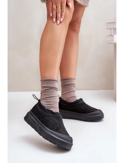 Dámské Sněhule Na Platformě S Svrškem Černé model 21676505 - Boto Dámské Sněhule Na Platformě S Svrškem Černé model 21676505 - Boto