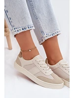 Dámské Nízké Tenisky Big Star model 22069439 Béžové - Big Star Shoes