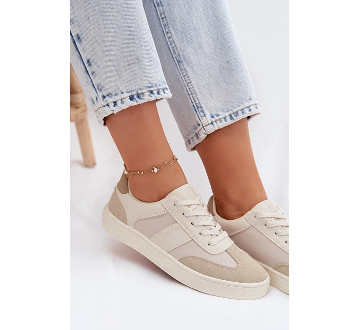 Dámské Nízké Tenisky Big Star model 22069439 Béžové - Big Star Shoes