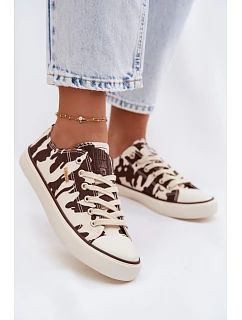 Dámské nízké tenisky Big Star model 22100966 s výšivkou - Big Star Shoes