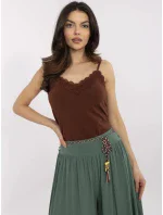 Horní díl model 20969231 tmavě hnědý - FPrice Horní díl model 20969231 tmavě hnědý - FPrice