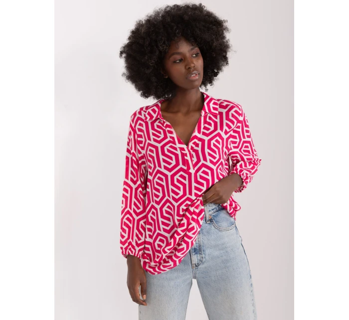 Halenka D73771Z11162A fuchsiová Halenka D73771Z11162A fuchsiová