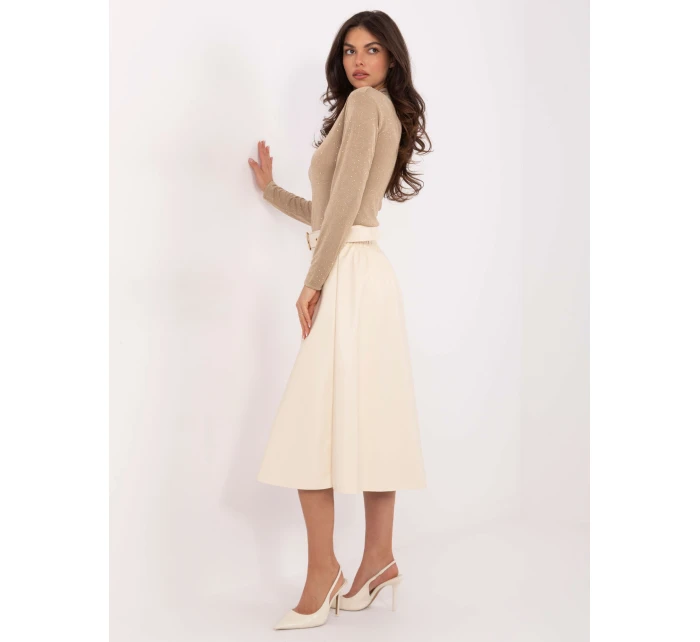 Spódnica DHJ SD model 21469886 jasny beżowy - FPrice