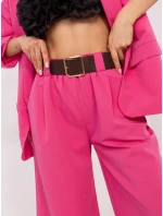 Spodnie DHJ SP ciemny różowy model 20831809 - FPrice Spodnie DHJ SP ciemny różowy model 20831809 - FPrice