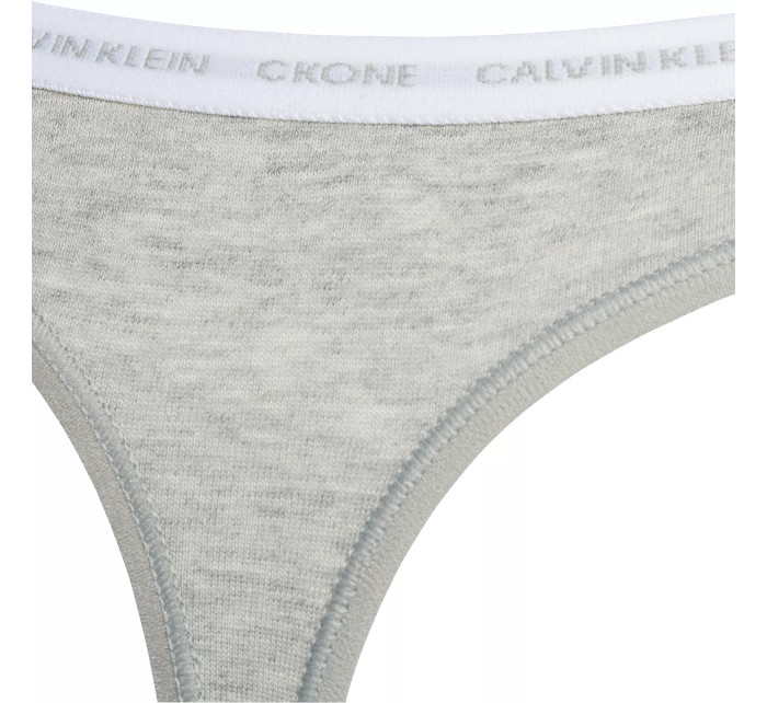 Dámské spodní prádlo THONG 2PK 000QD3788E8HT - Calvin Klein