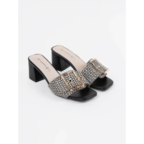 Výborné model 21057050 nazouváky dámské na širokém podpatku - GOODIN