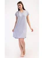 Dámská noční košile s krátkým rukávem Winter Dámská noční košile s krátkým rukávem Winter