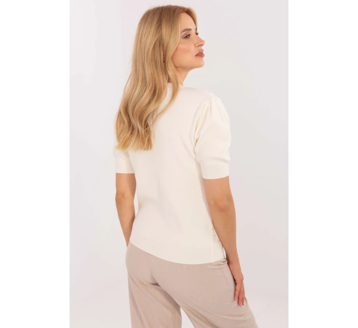 Svetr s krátkým rukávem  model 216777 Factory Price