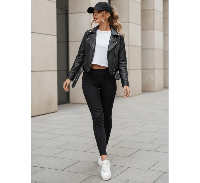 Dámské úzké džíny černé FashionStreet UY2746 Dámské úzké džíny černé FashionStreet UY2746