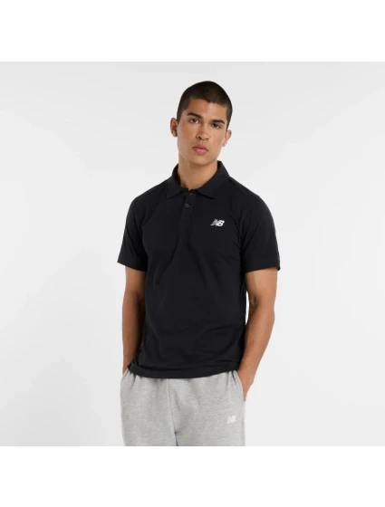 New Balance Jersey Polo M MT51504BK Tričko
