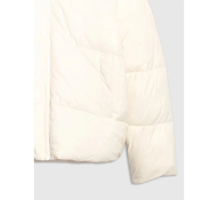 Dívčí péřová bunda se syntetickou výplní 4F 4FJRAW25TDJAF0825-10S