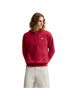 Pánská mikina Nike Club BB červená FN3859 608