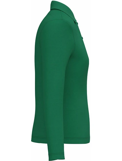 K 244 Dámské piqué polo s dlouhým rukávem model 22507070 kelly green - Kariban K 244 Dámské piqué polo s dlouhým rukávem model 22507070 kelly green - Kariban