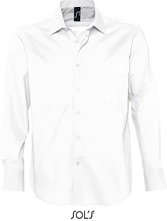 SOL'S Elastická košile s dlouhým rukávem white model 22459954