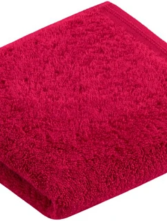 Vegan Life 40 Ručník pro hosty "Vegan Life" model 22480498 cherry red - Vossen