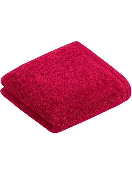 Vossen Vegan Life 40 Ručník pro hosty "Vegan Life" 49.8096 cherry red Vossen Vegan Life 40 Ručník pro hosty "Vegan Life" 49.8096 cherry red