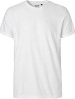 Neutral O 60012 Pánské bio tričko s ohrnutými rukávy 77.6012 white