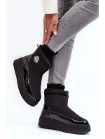 Dámské sněhule na platformě černé model 21636243 - Boto