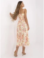 Sukienka MI SK  jasny żółty model 21124385 - FPrice